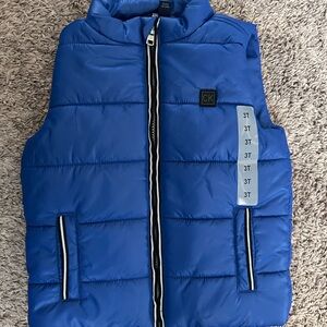 Calvin Klein Royal Blue Quilted Vest